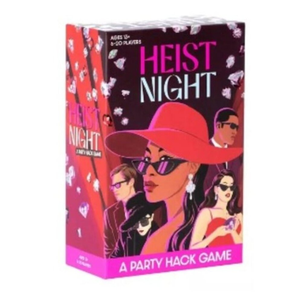Heist Night A Party Hack Game Ages 13+ 6-20 Players Funko Boxed Party Game For G
